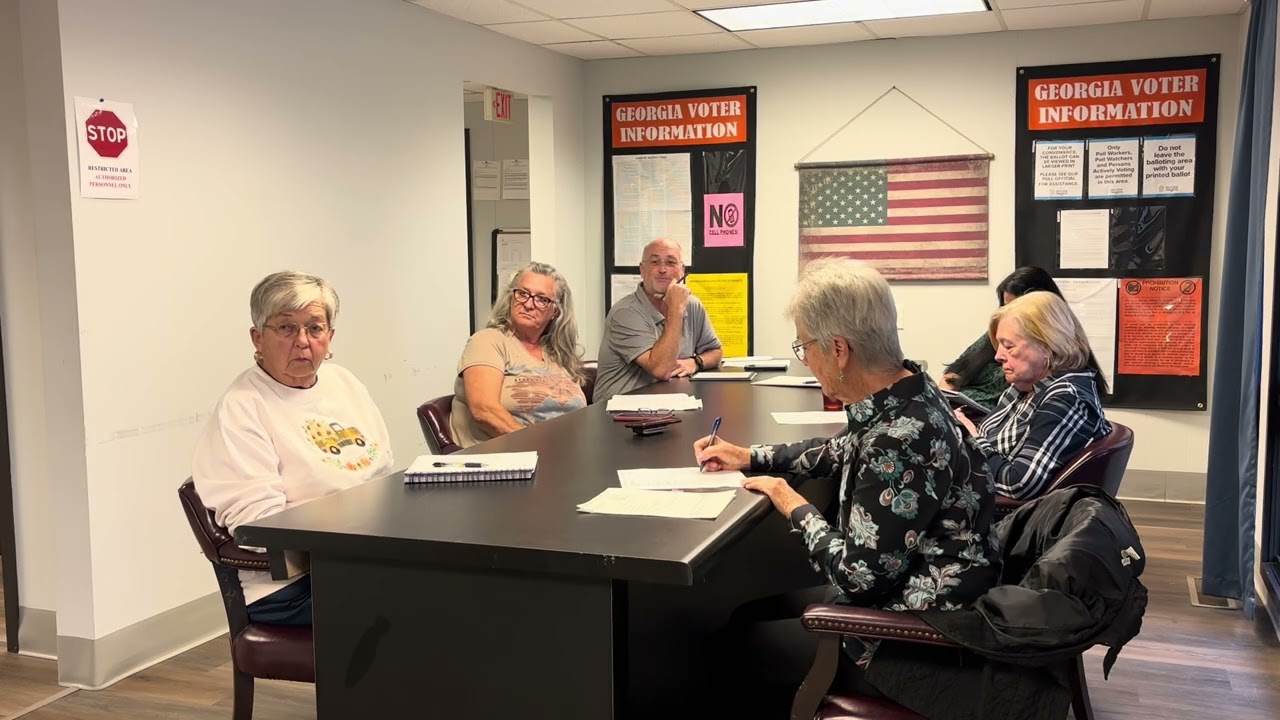 Franklin County, GA - Board Of Elections Monthly Meeting - October 9, 2025