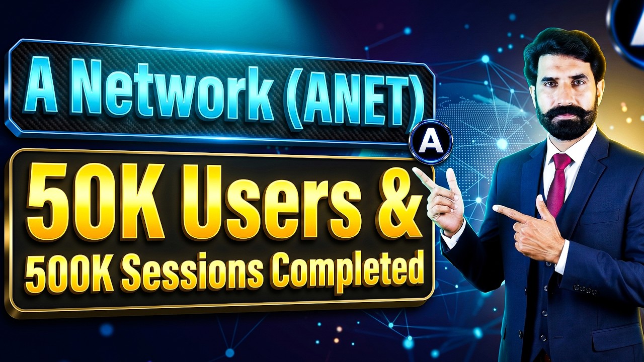 A Network 50K Users and 500K Sessions Completed | ANET Update | ANT Network Update | Albarizon TV