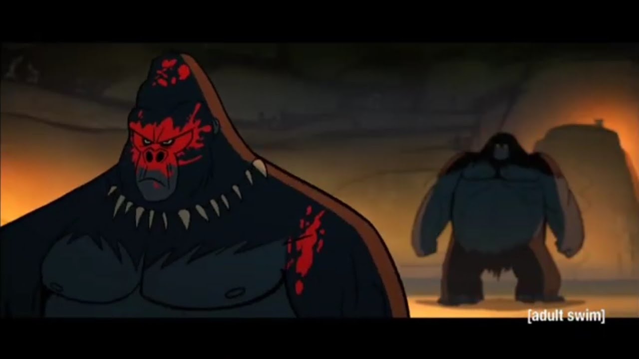 Genndy Tartakovsky Primal|Gorillas Tournament Battle.