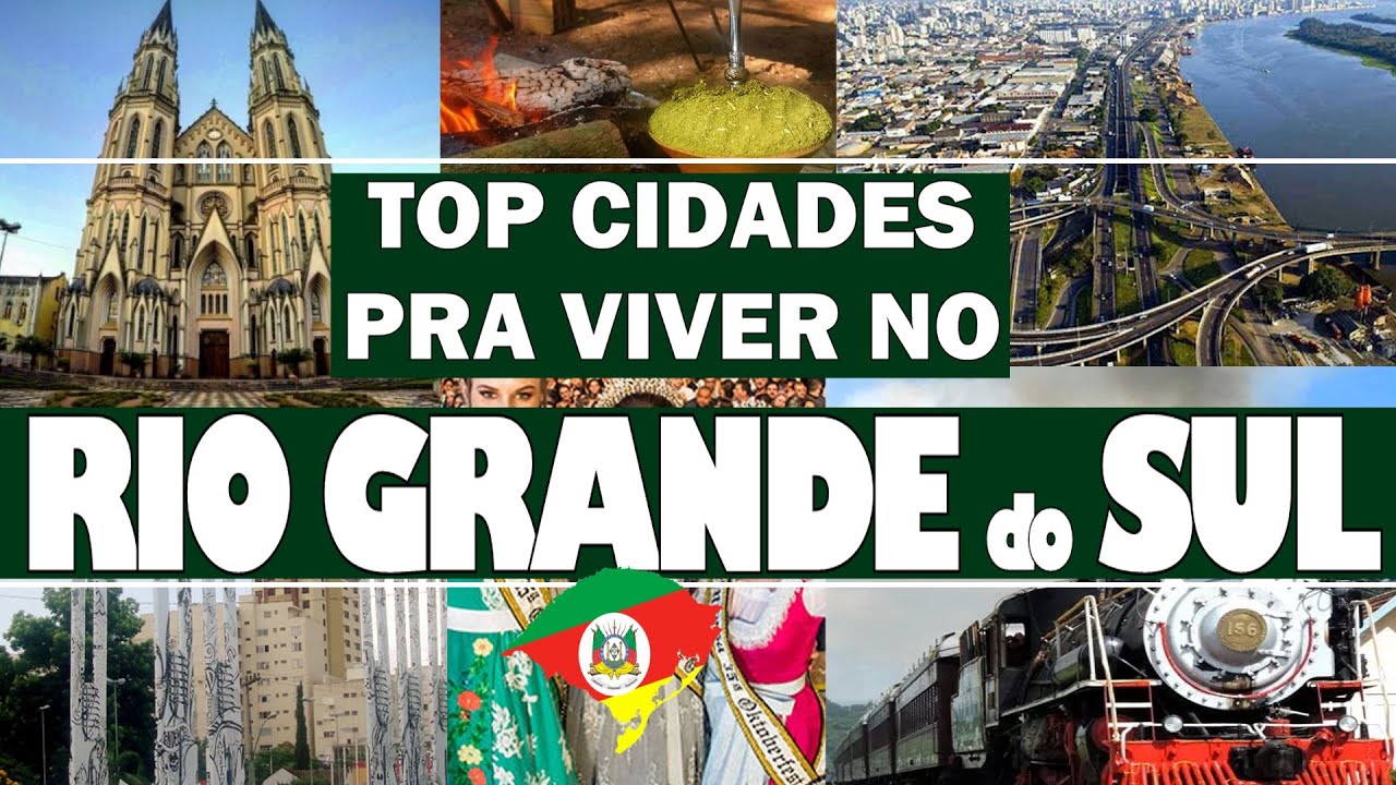 TOP 5 cidades pra viver no RIO GRANDE DO SUL