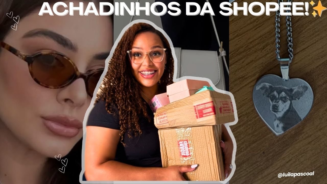 Minhas melhores compras da SHOPEE bom, bonito e barato ✨