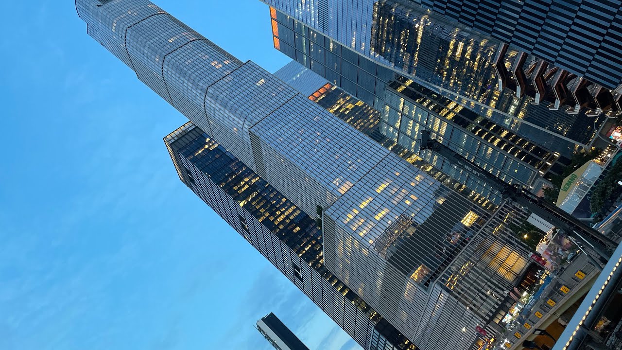 Times square 4k walking video HD