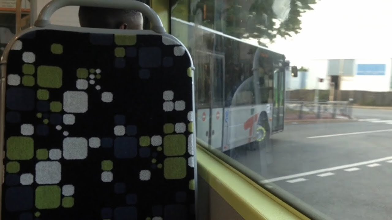 Bus TICE- Ligne 401- Evry-Courcouronnes Centre_Rond-Point de Fleury - [HD]