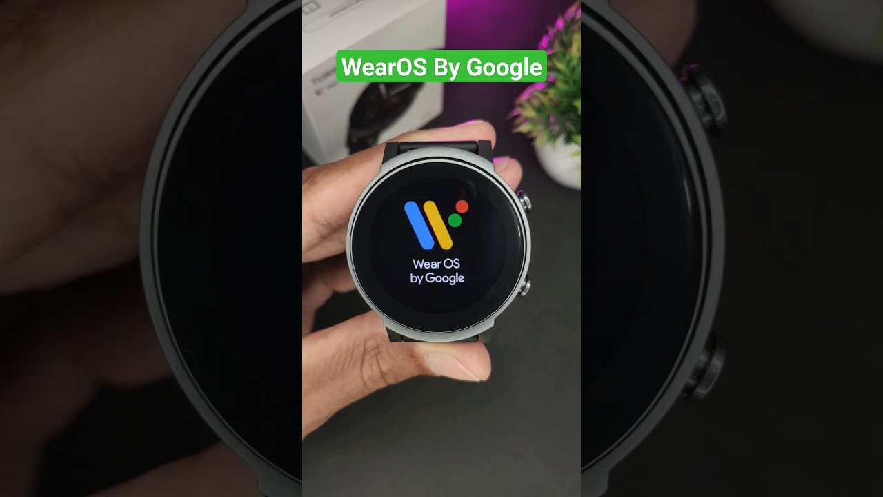 SMARTWATCH COM SISTEMA GOOGLE WearOS 3.5 - TICWATCH E3 COM GPS + NFC #shorts