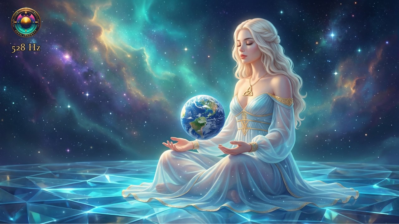 Drifting in Luminous Calm | 528 Hz Dreamscape · 11 Hours | The Celestial Muse Series