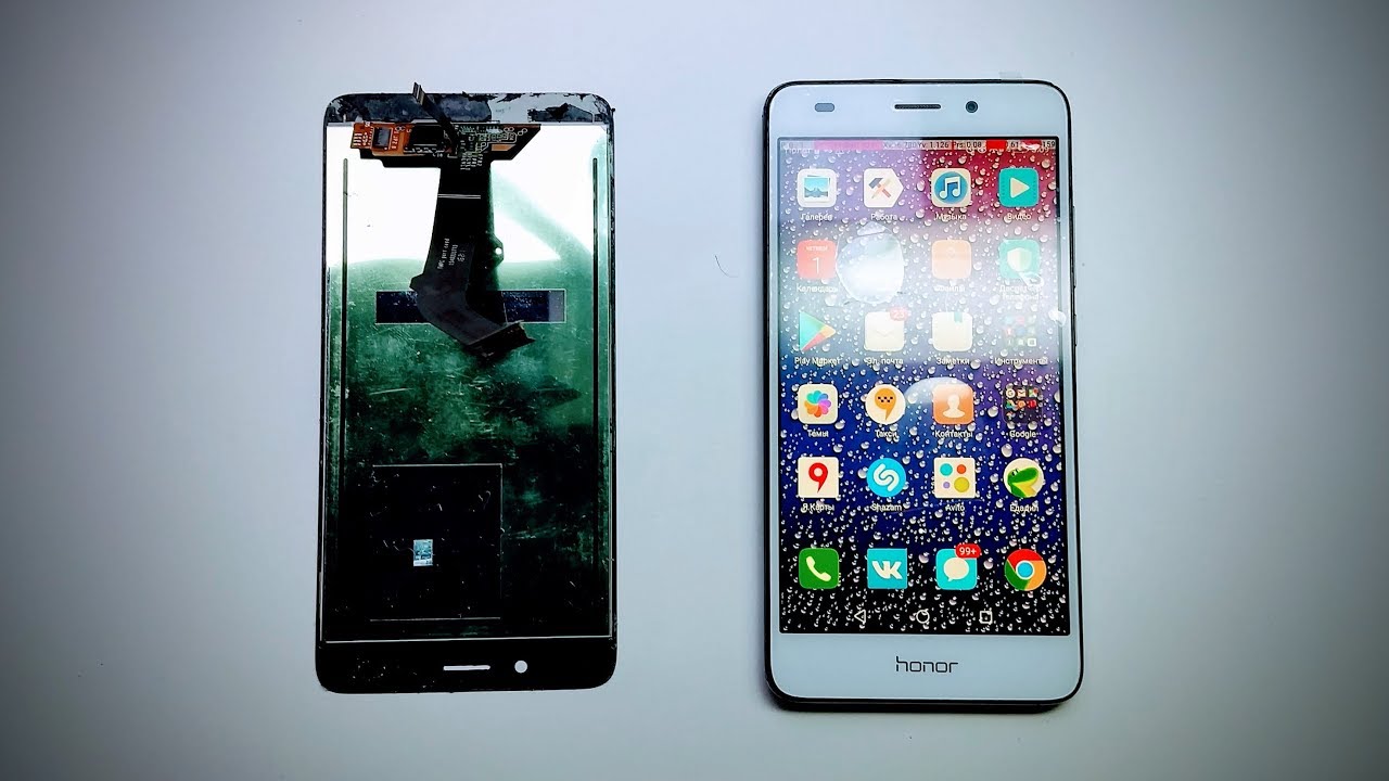 Ремонт Huawei honor 5c Замена дисплейного модуля