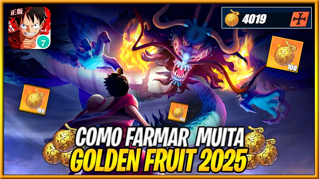 COMO Conseguir MUITA FRUTA DOURADA em Pouco Tempo no ONE PIECE FIGHTING PATH