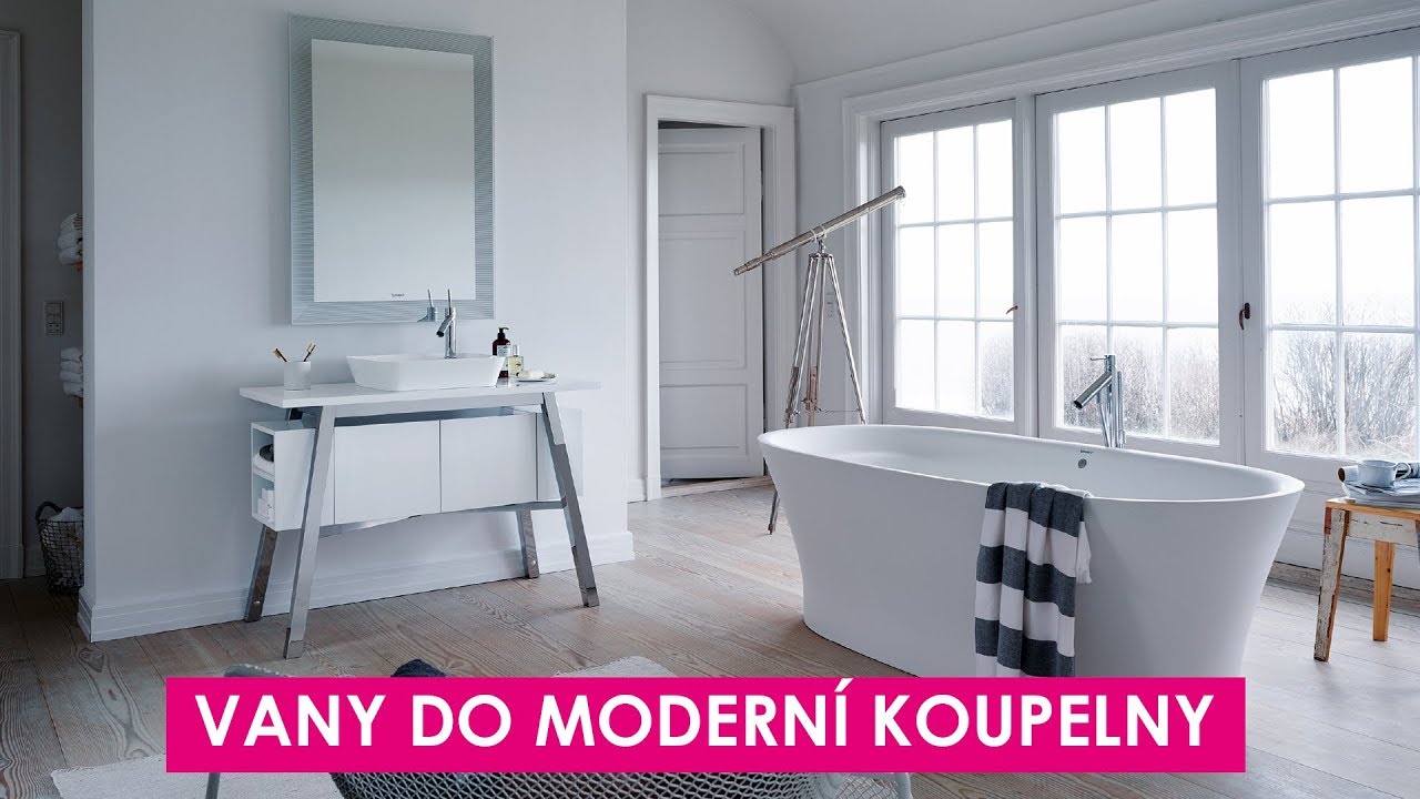 Vany do moderní koupelny