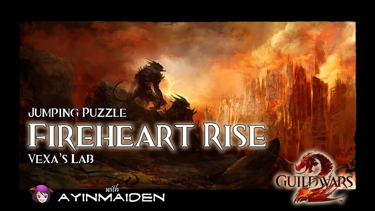 GW2 Vexa's Lab — достижение «Прыжок в мини-подземелье» в Fireheart Rise