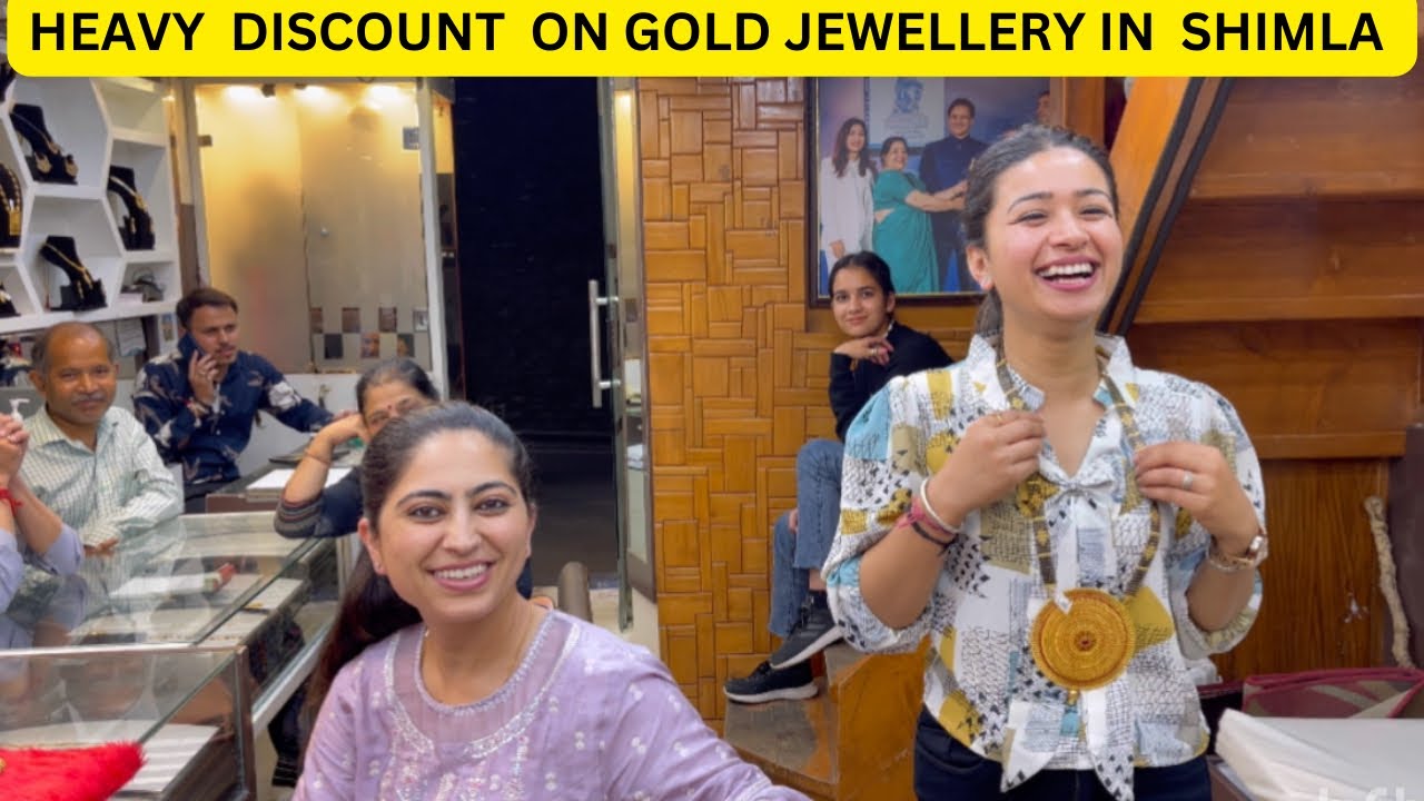 Finally Neha Ki Jewellery Shopping Completed//Buy Gold And Win Prize Scheme At Hans JewellersShimla