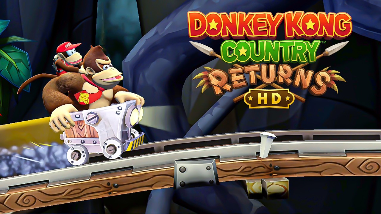 DONKEY KONG COUNTRY RETURNS HD - Início de Gameplay!!!