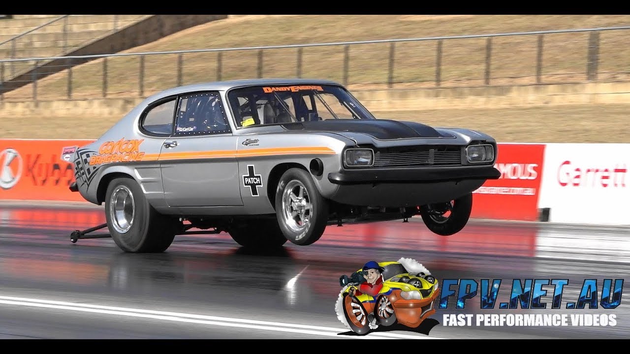 CARL COX MOTORSPORT DANDY ENGINES PROFAB V8 TURBO CAPRI 6.94 @ 205 MPH