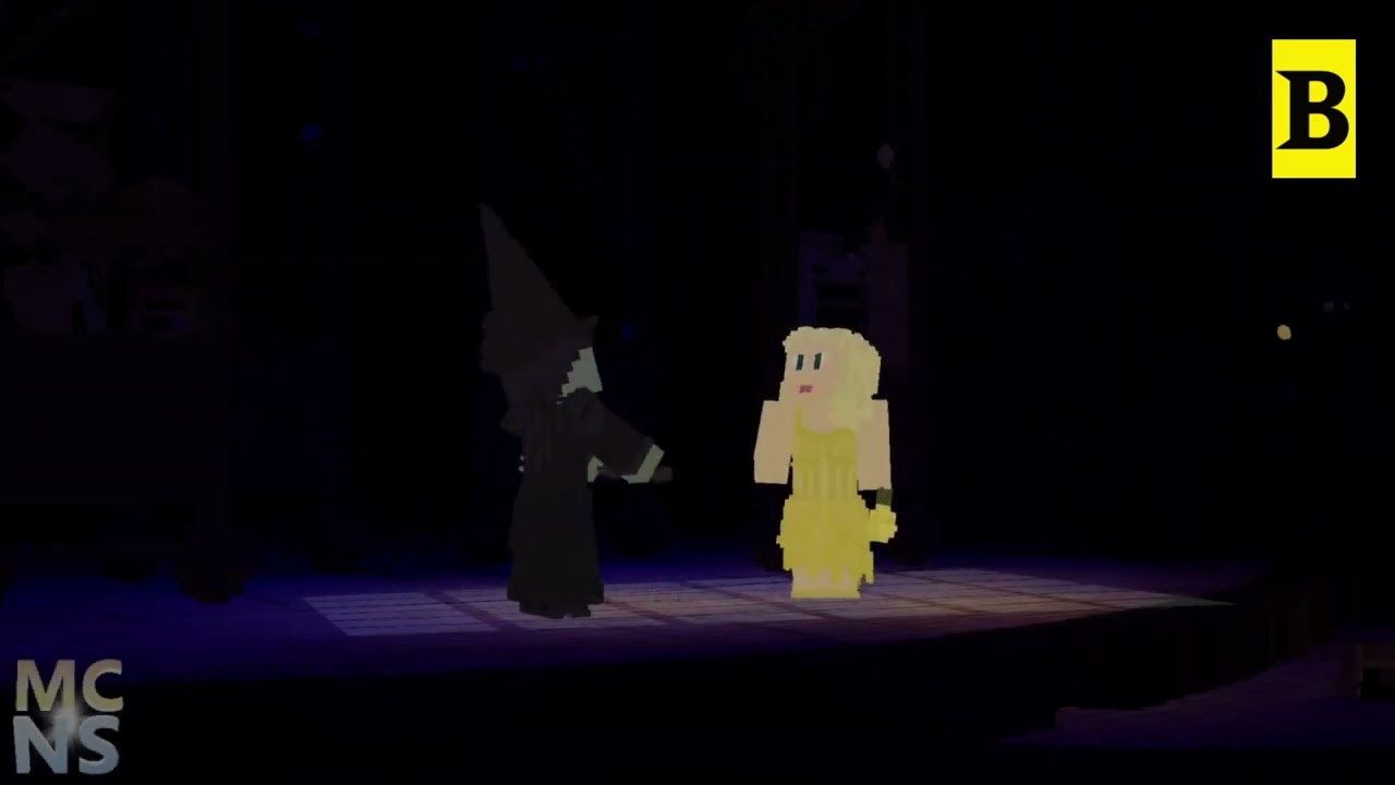 Celebrate National Wicked Day with clips of Defying Gravity on ROBLOX & MINECRAFT