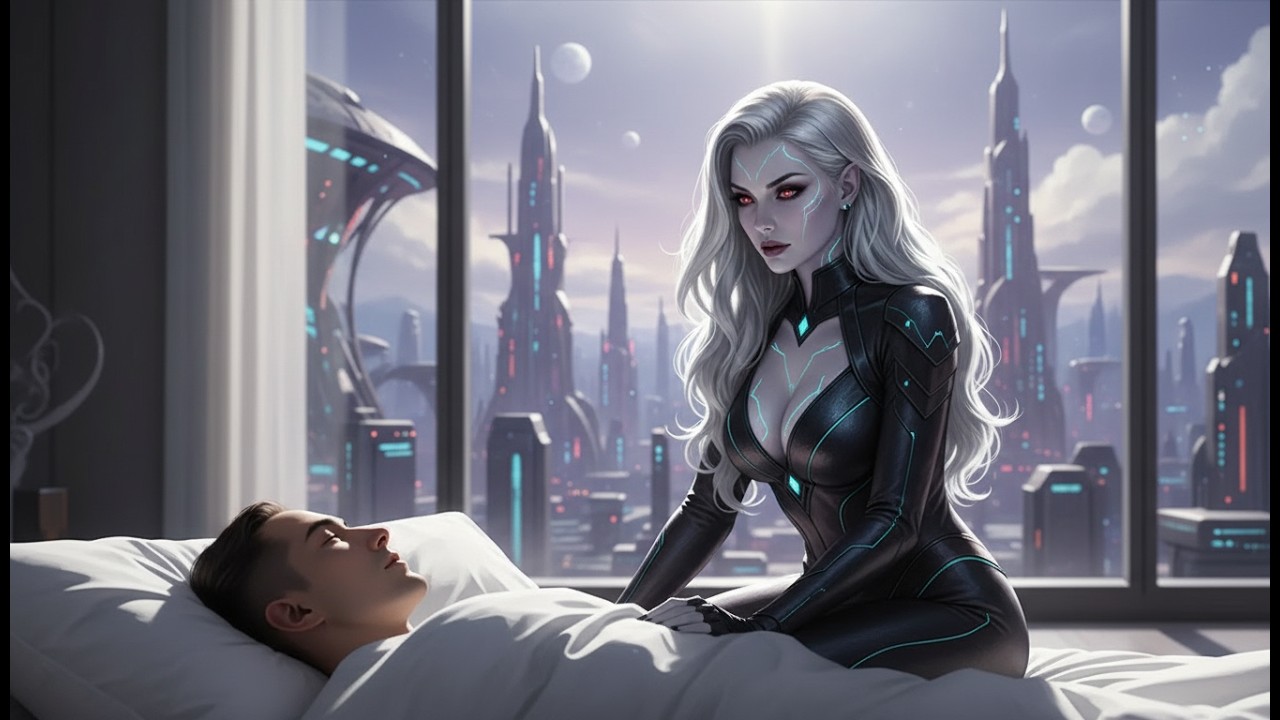 An Alien Vampire Sat Beside My Bed — Waiting for My Awakening