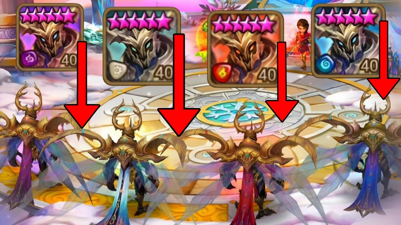 He Confuses Enemies with TRIPLE/QUADRUPLE Beetle's- Summoners War