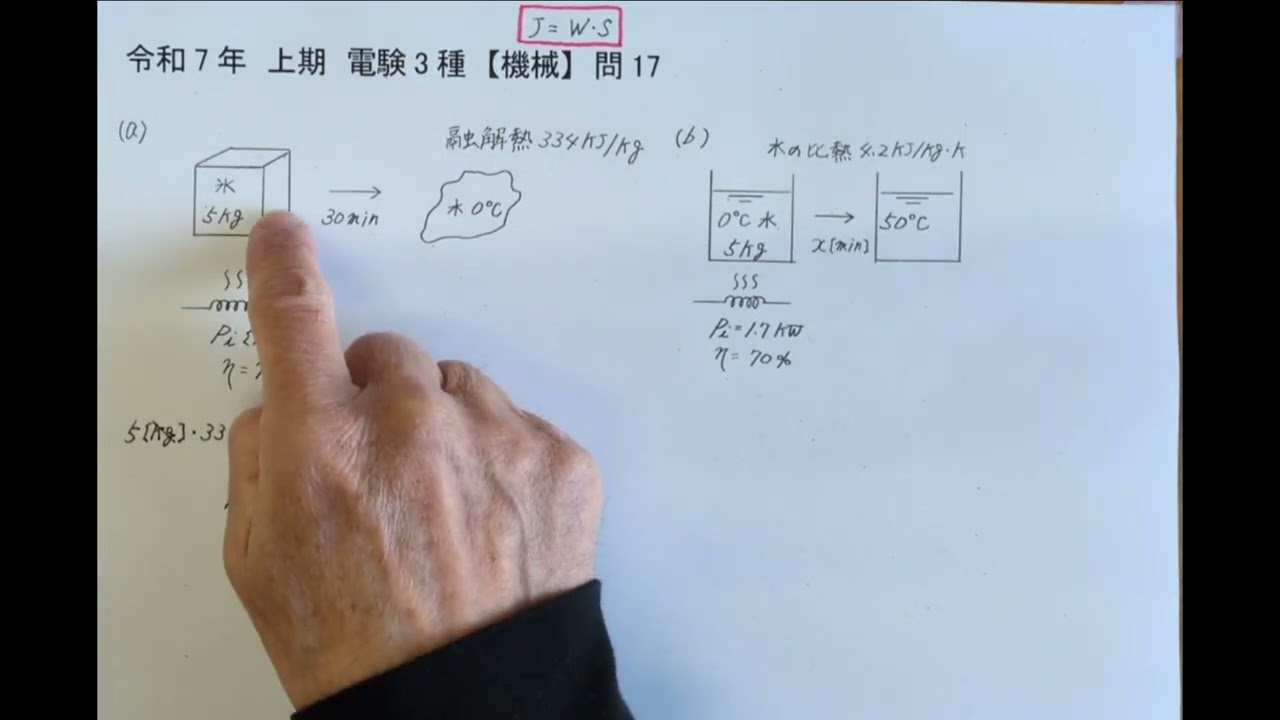 令和7年 上期  電験3種【機械】問17