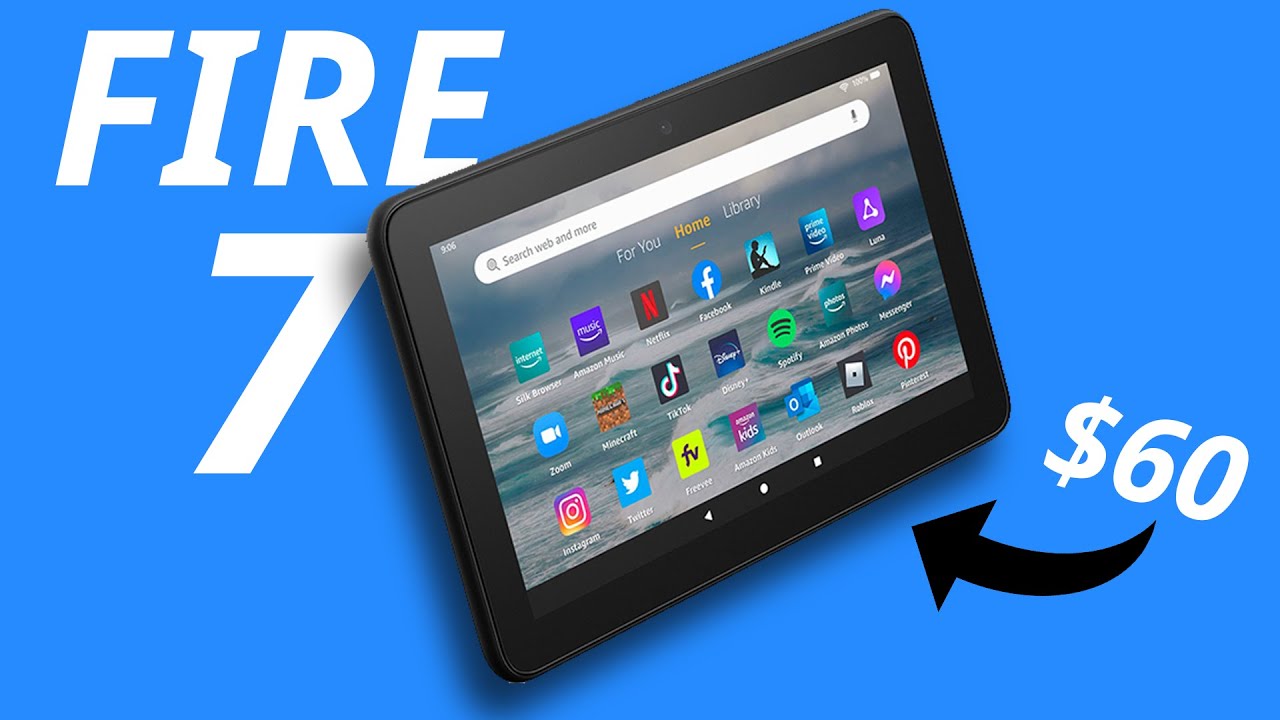ALL-NEW Amazon Fire 7 (2022 Version) Unboxing and First Impressions