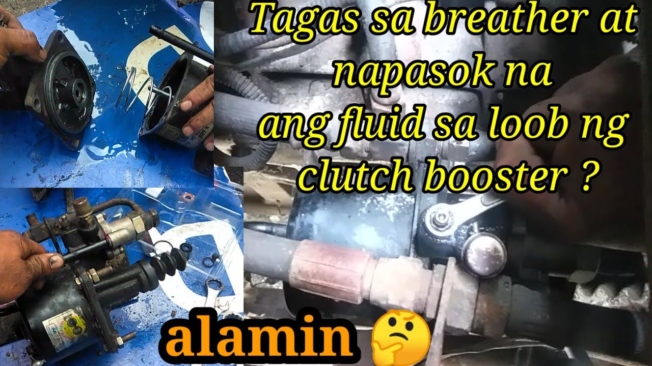 BAKIT NAGKAKAROON NG TAGAS SA BREATHER NG CLUTCH BOOSTER?8DC11