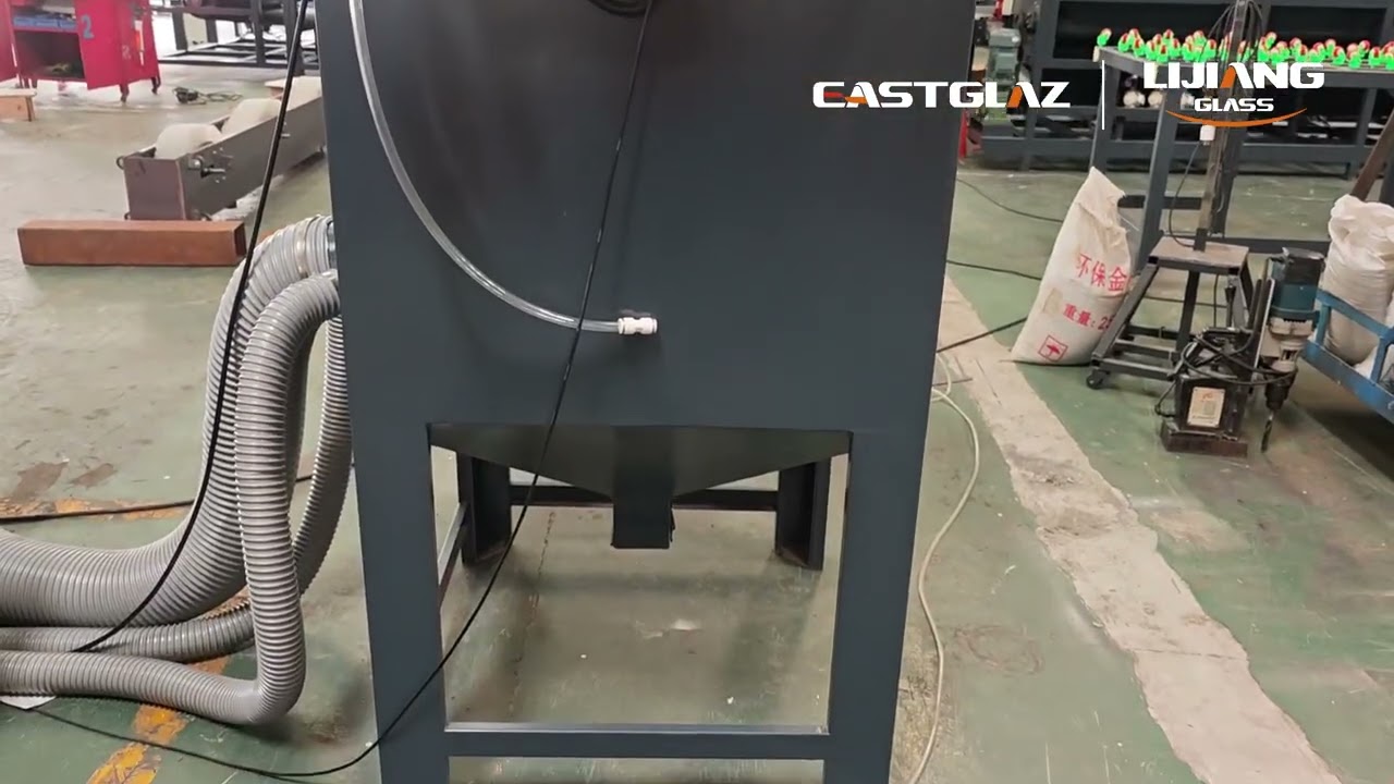 Horizontal Automatic Glass Sandblasting Machine