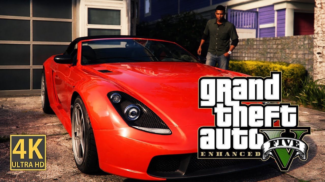 GTA 5 Enhansed RTX 5090 "Franklin and Lamar" missions - [4K 60 FPS PC] Walkthrough Gameplay