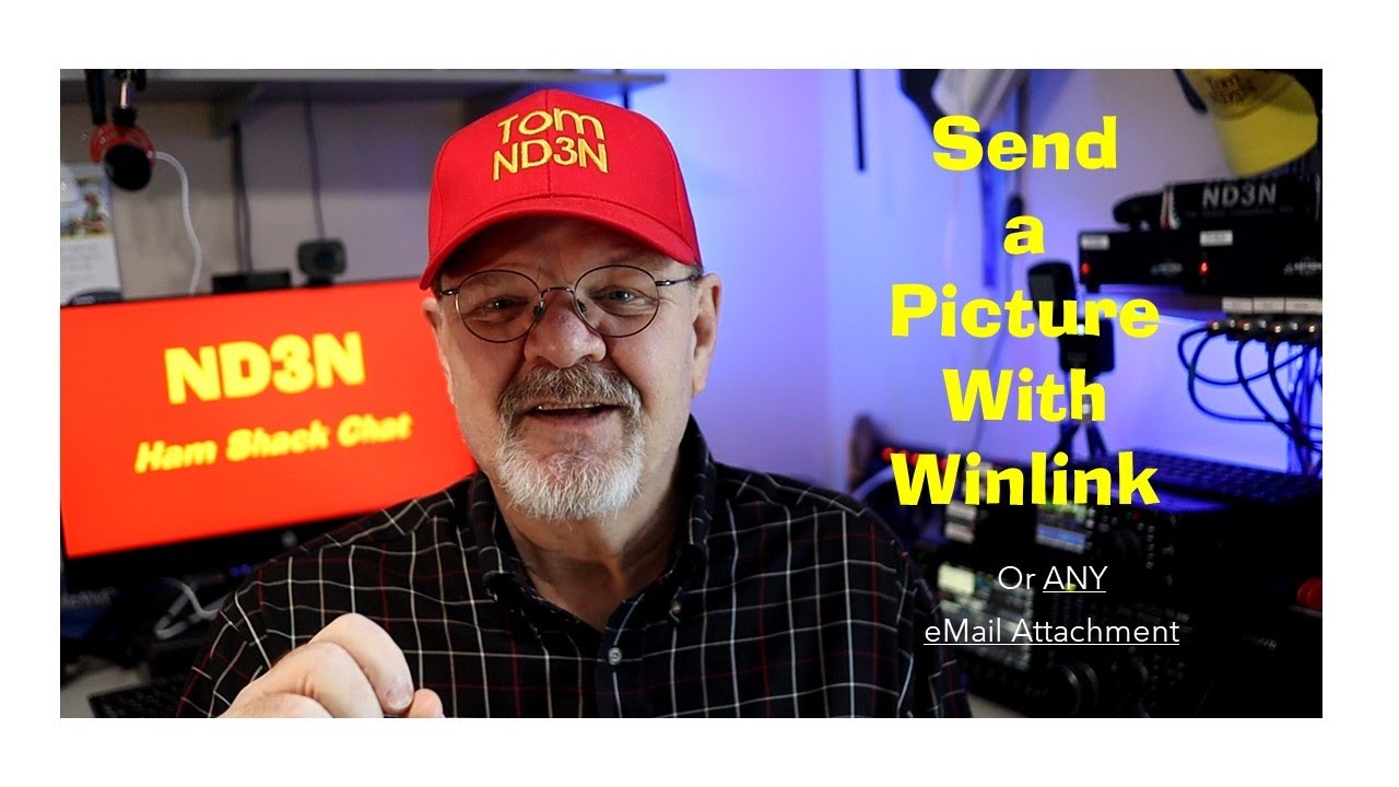 How to send a picture, or any attachment, with Winlink Express