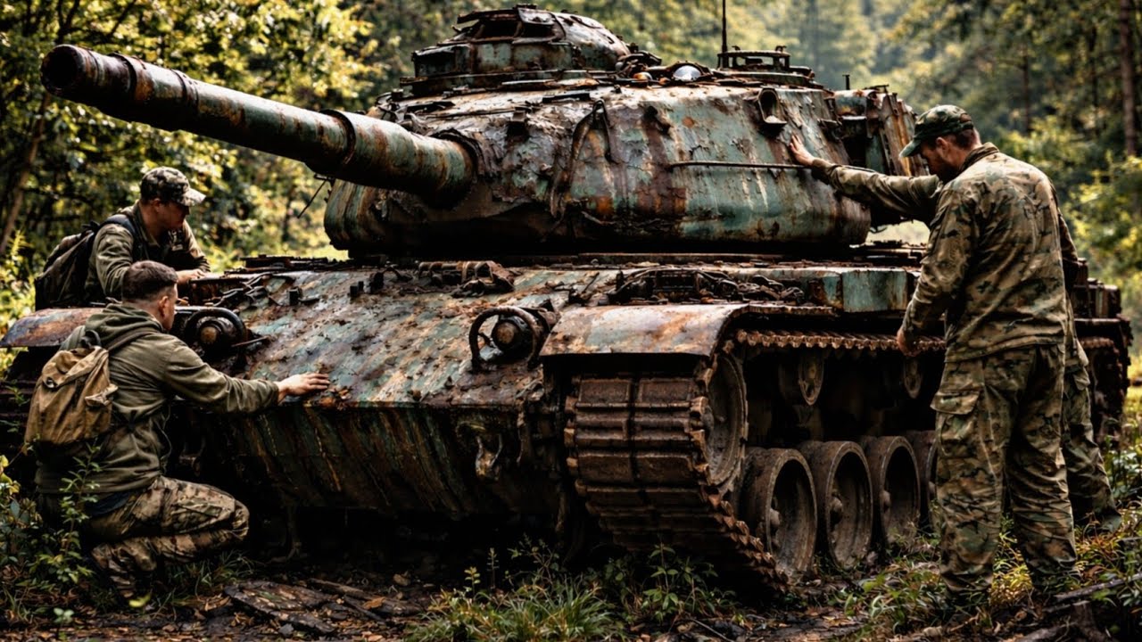 ASMR Tank Restoration Full Rebuild of NATO Green M60 Patton 1960 | From Abandoned to Factory New