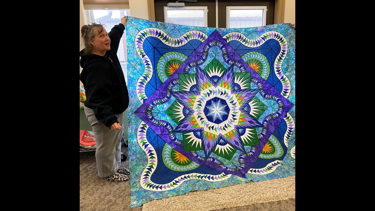 Glacier Star quilt
