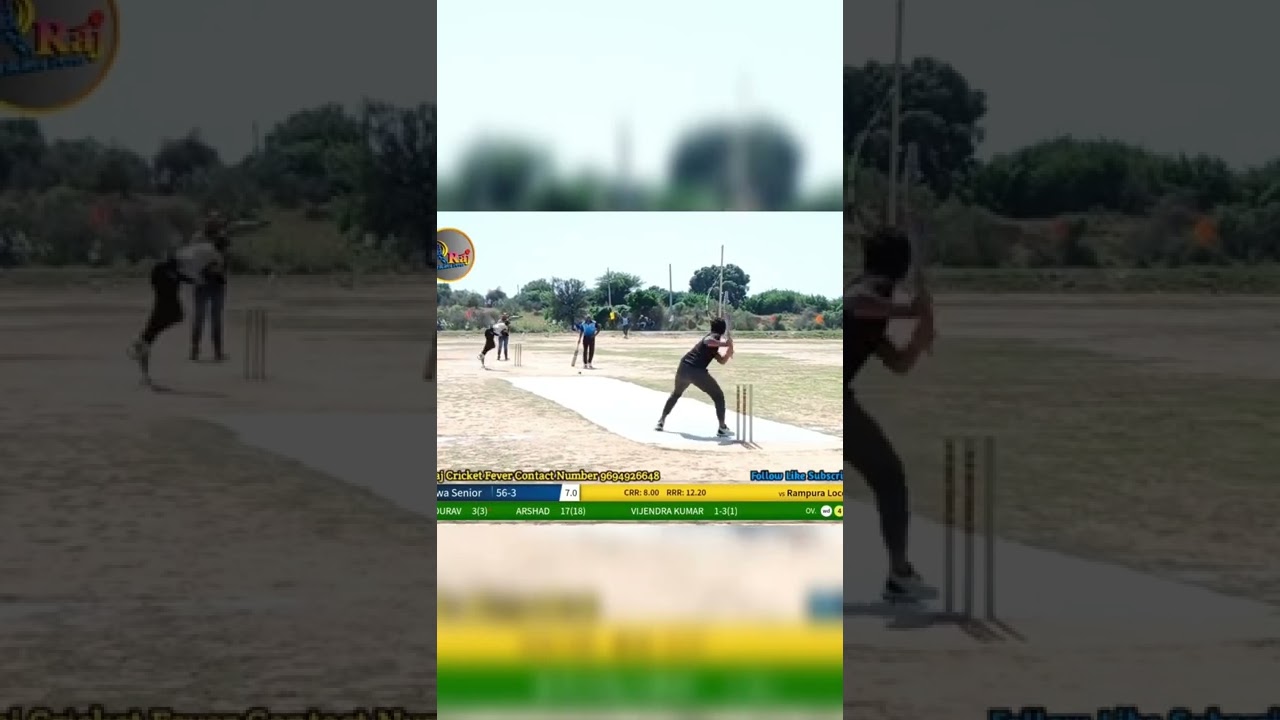Vijender is bowling #shortlive cricket match today||live cricket||cricketora live stream||