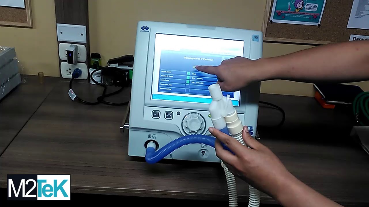 Ventilador Event Medical   Calibraciones iniciales