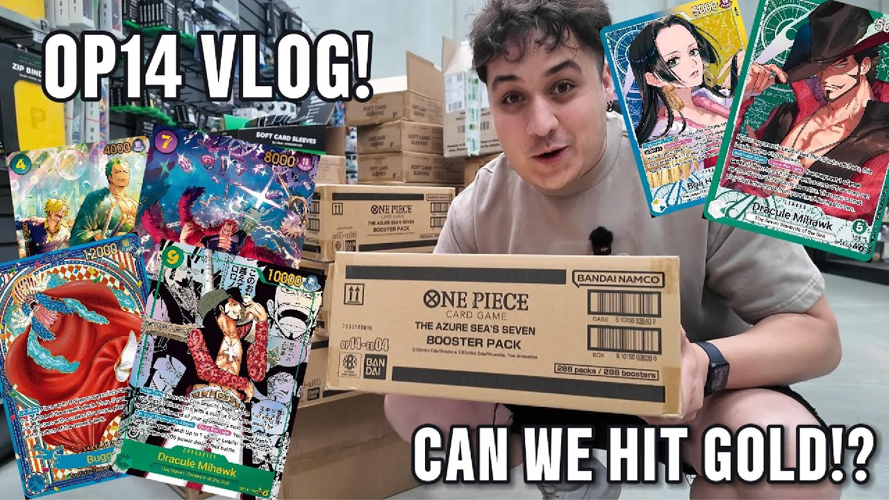 I Played OP-14 Early?! One Piece 14 TCG Pre-Release Vlog!