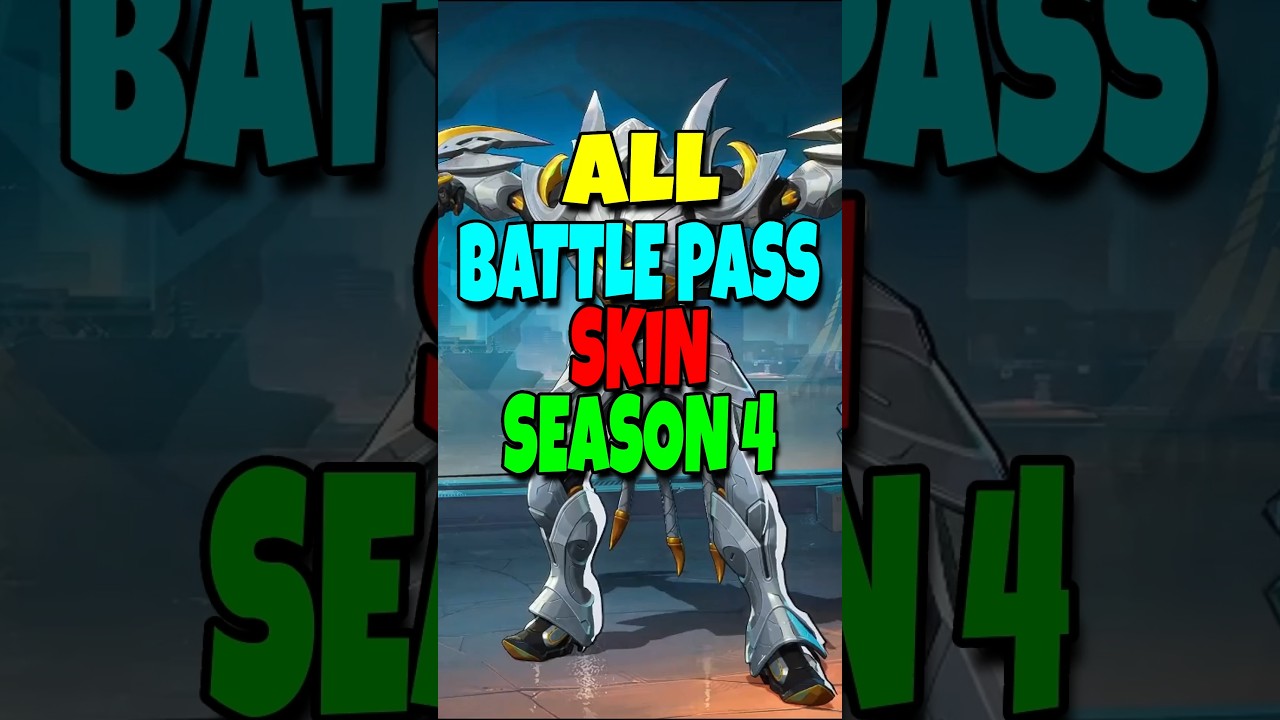 ALL BATTLE PASS SKINS SEASON 4 MARVEL RIVALS