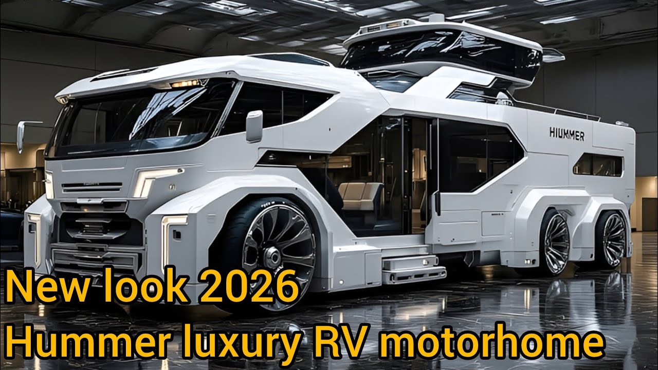 2026 Hummer Luxury RV Motorhome สุดยอดบ้านหรูออฟโรดบนล้อ รีวิวเต็มคัน 🚐🔥