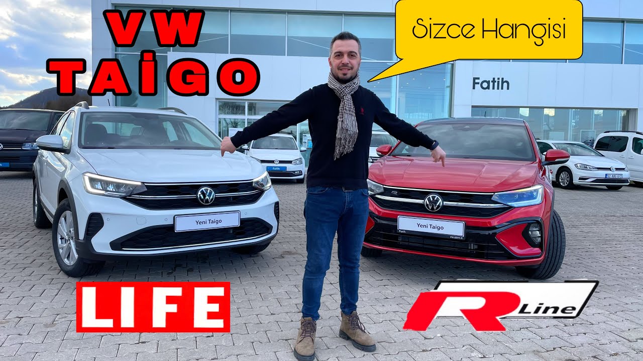 VW TAİGO 2022 | R-Line & Life Paket İnceleme Ve Test Sürüşü