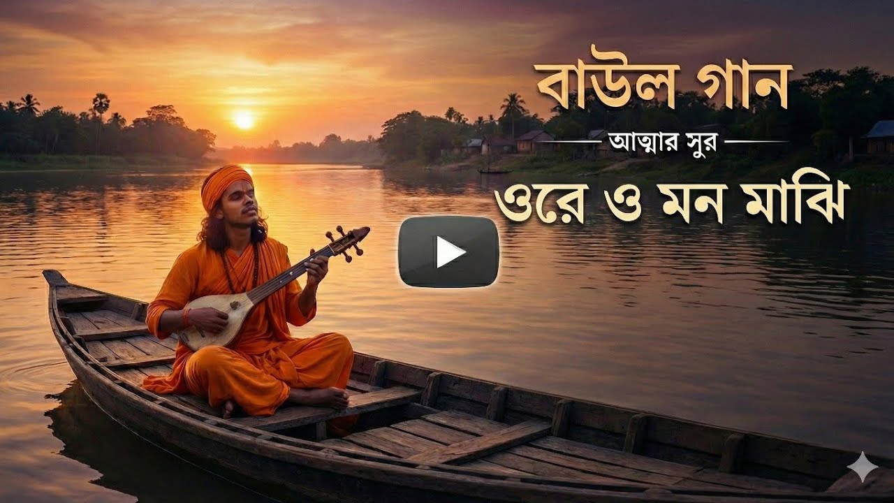 গান =ওরে ও মন মাঝি  Singer জিসান 