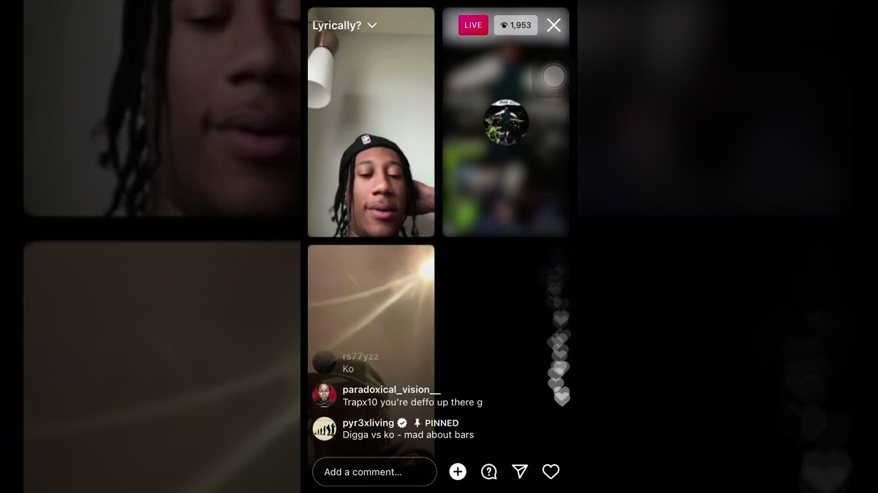 Digga d (CGM), KO(98s),Huncho(CGM),V9(98s) debating best lyricist part 1