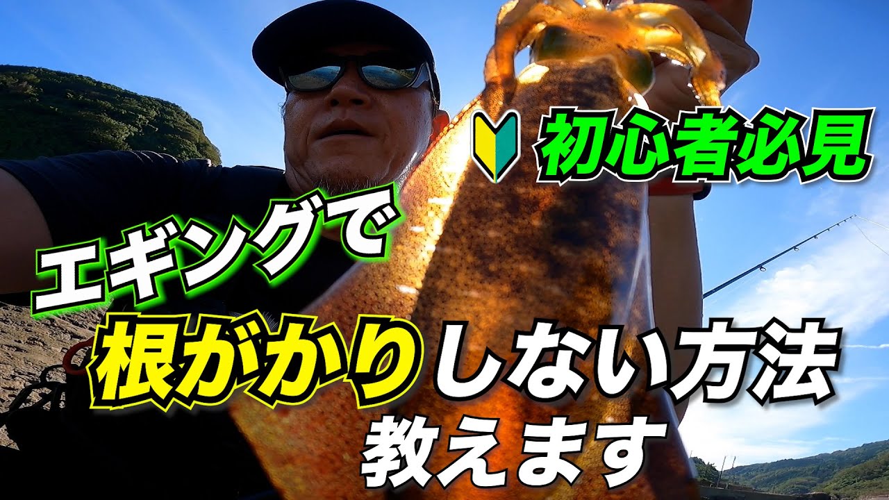 【エギング】超浅い場所でも根がかりしないで釣るマル秘テクニック教えます