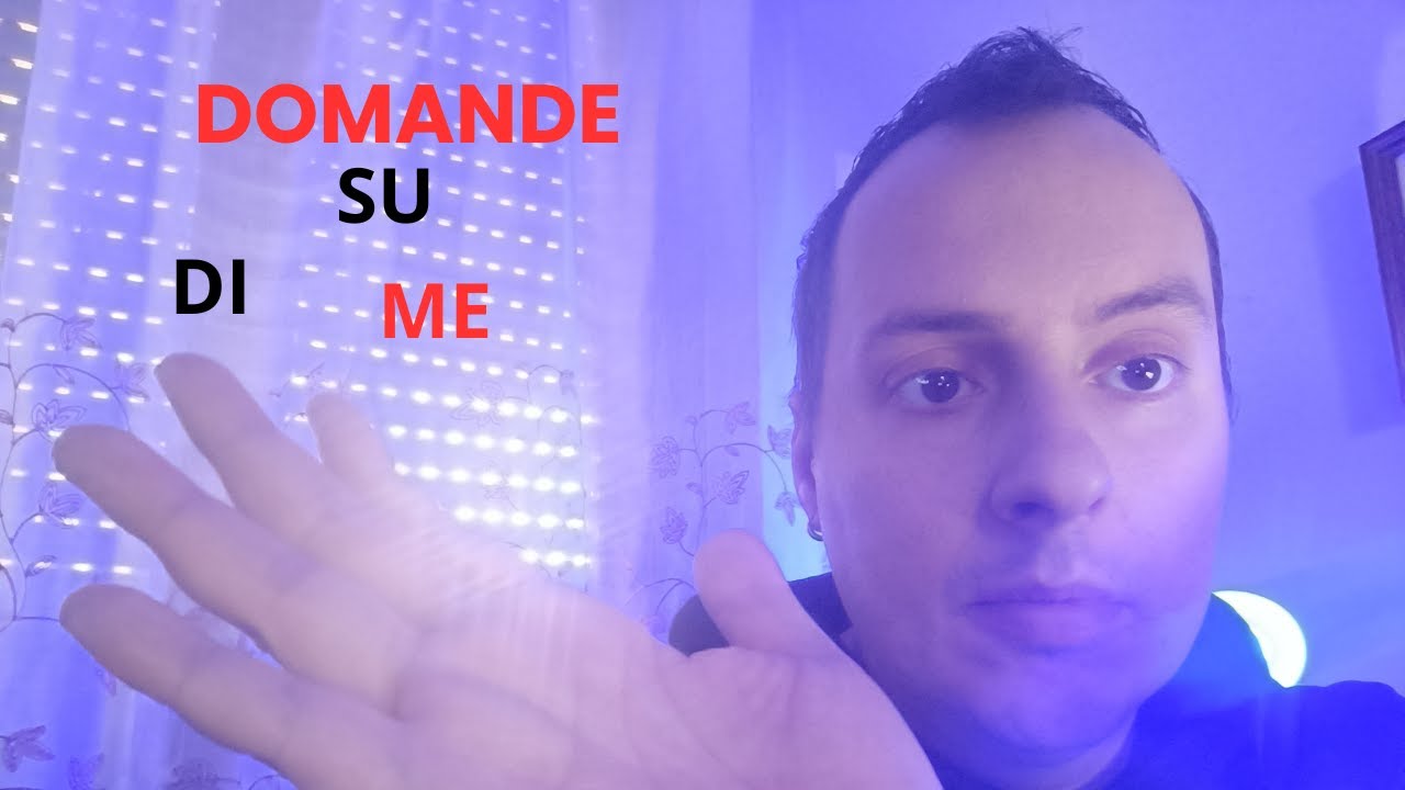 45 DOMANDE SU DI ME IN ASMR