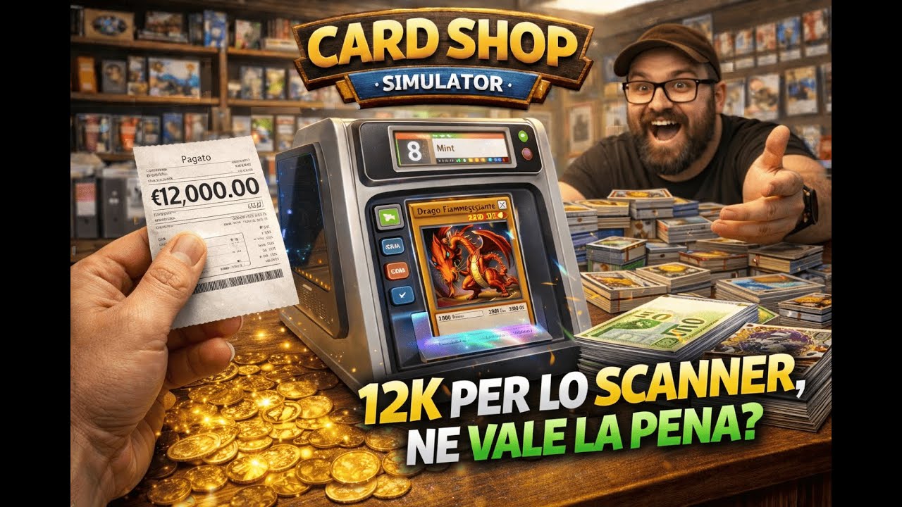 12K per lo scanner, ne vale la pena - TCG Card Shop Simulator E67