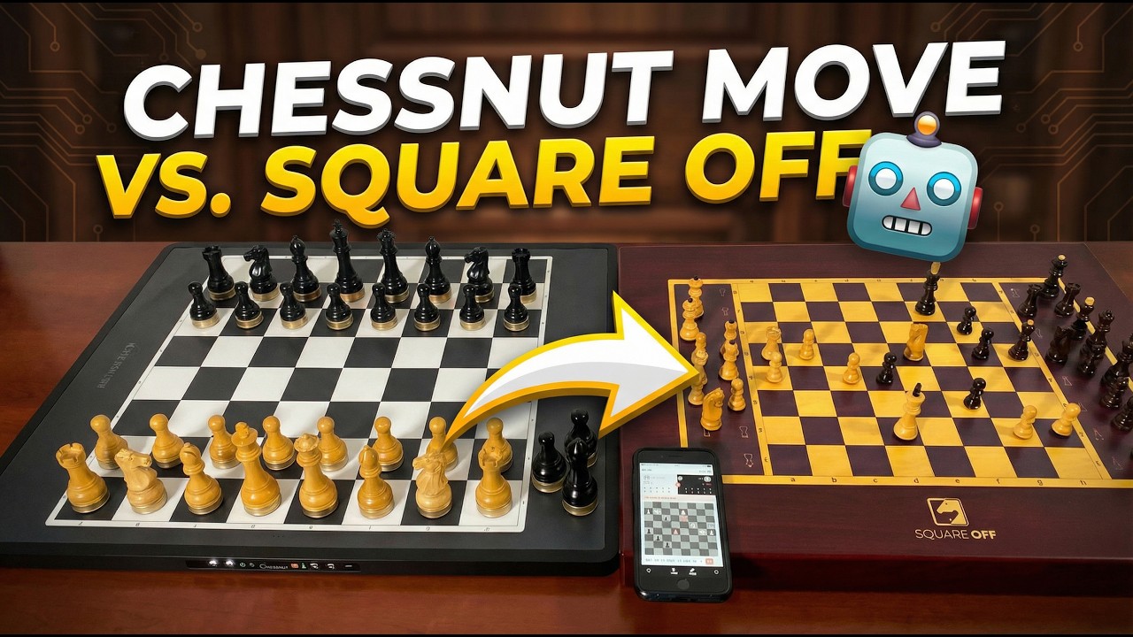 Chessnut Move против Square Off: 2 крутых шахматных робота 🟡 Gadgetify