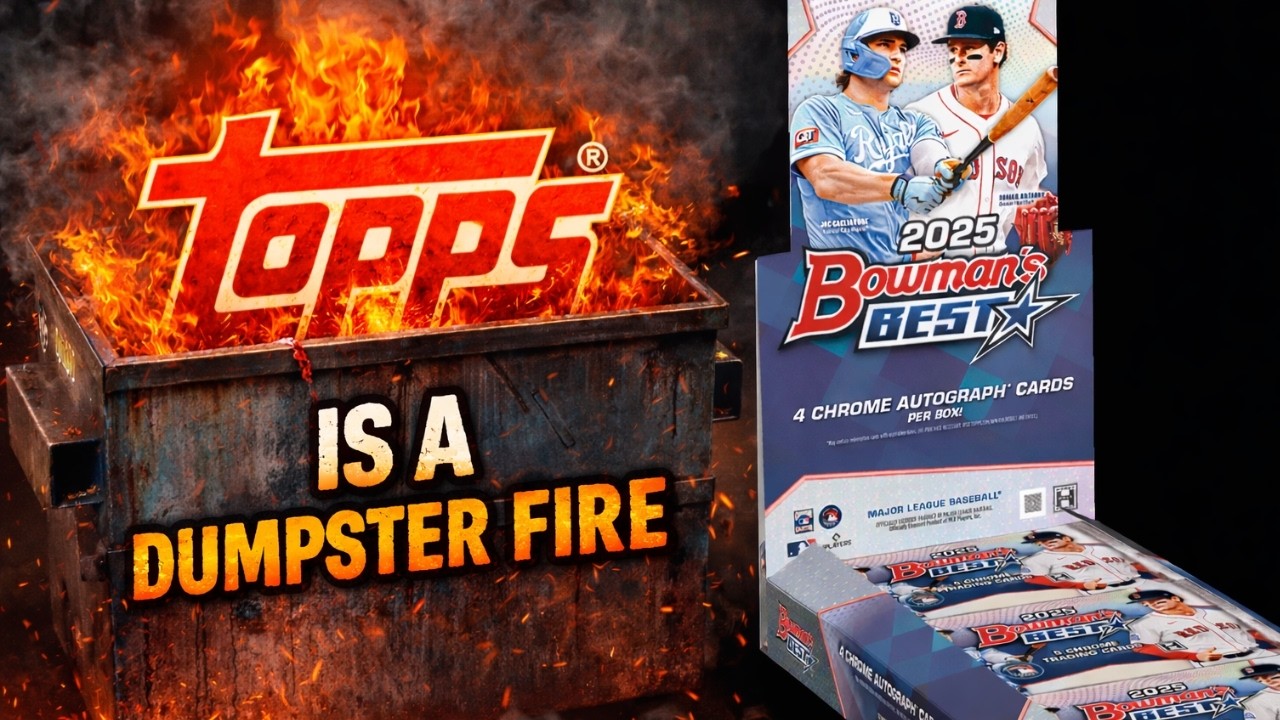 Компания Topps не хочет, чтобы вы покупали карточки.