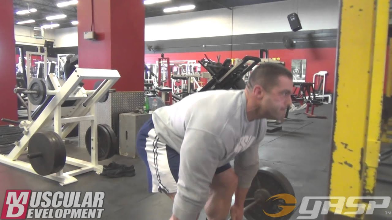 Evan Centopani Trains back & shows off new shirts