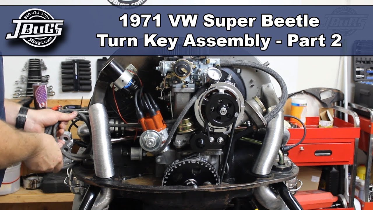 JBugs - 1971 VW Super Beetle - Engine Build Series - Turn Key Assembly - Part 2