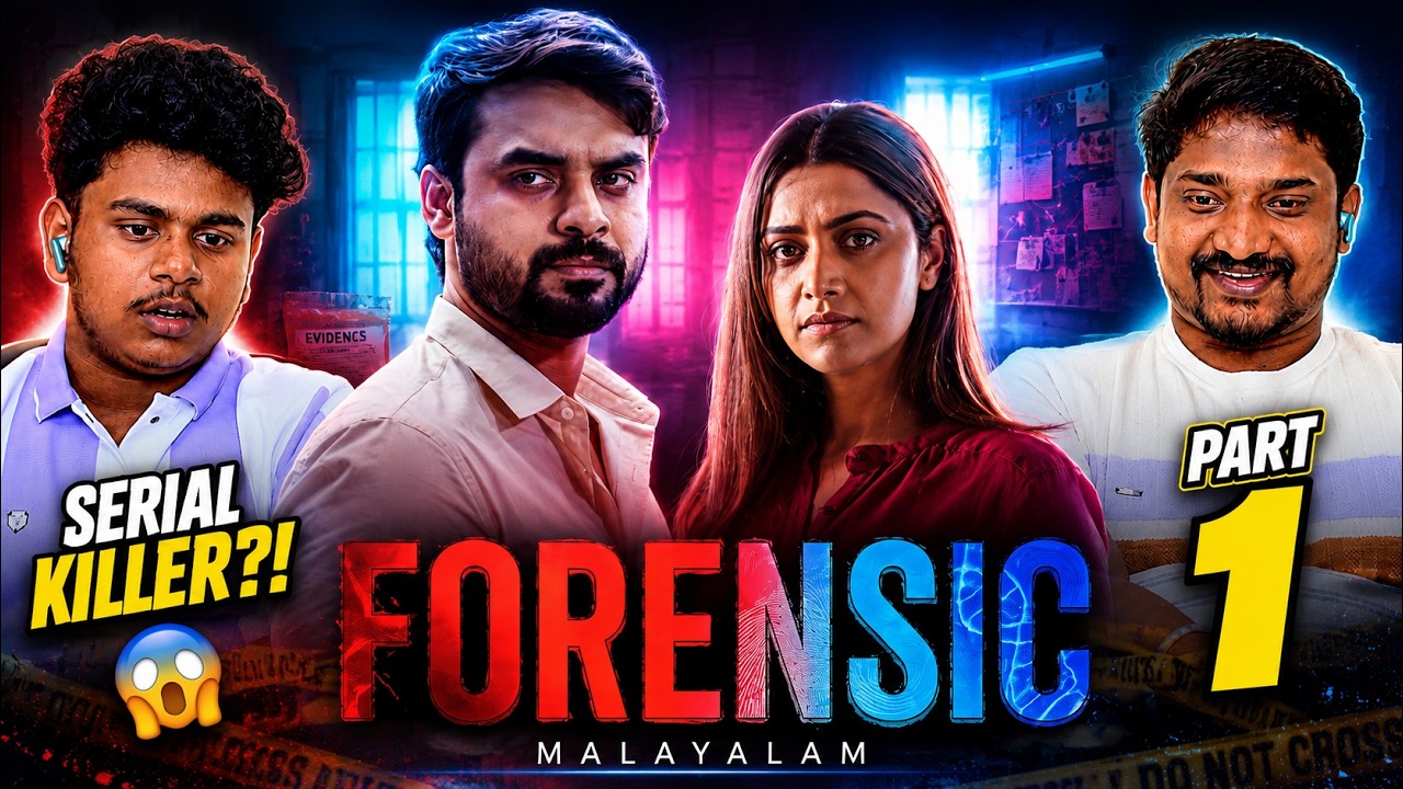 🔬😱 FORENSIC Movie Reaction Part 1 | First Time Watching Tovino Thomas Thriller! 🔥🕵️&zwj;♂️