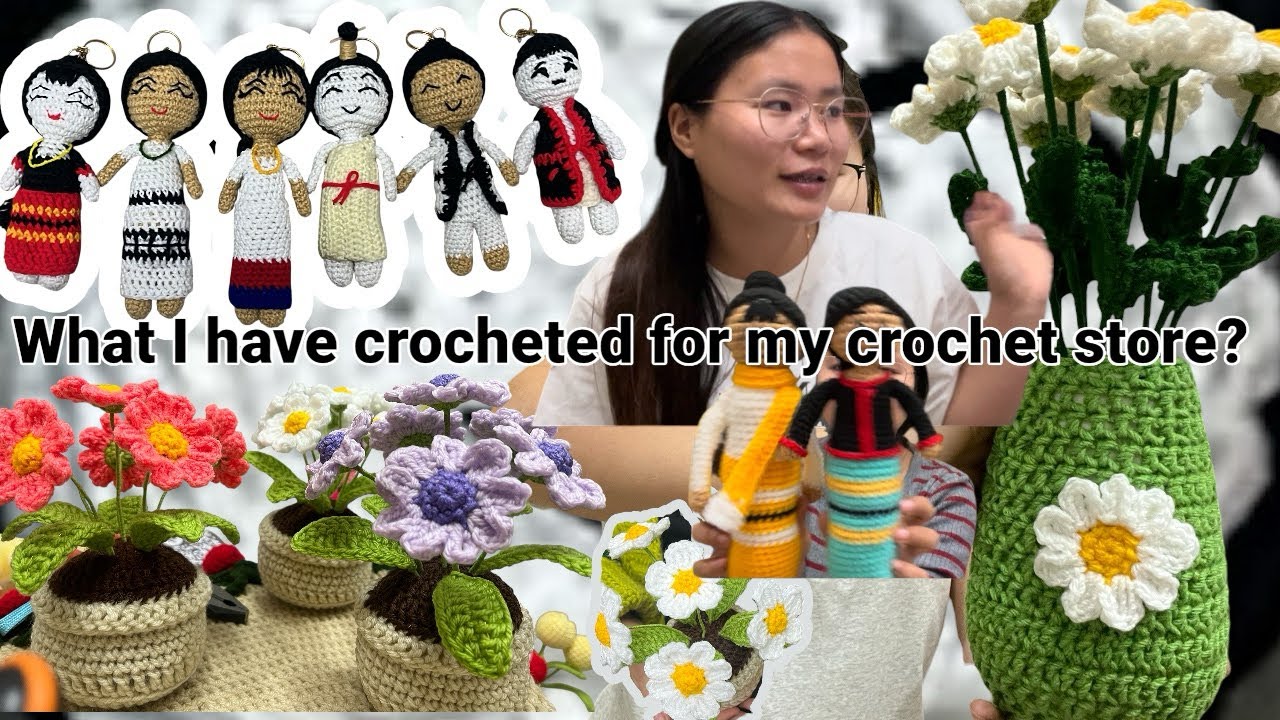 What I have crocheted for our crochet store?| small crochet business in Itanagar |  #northeastindia 
