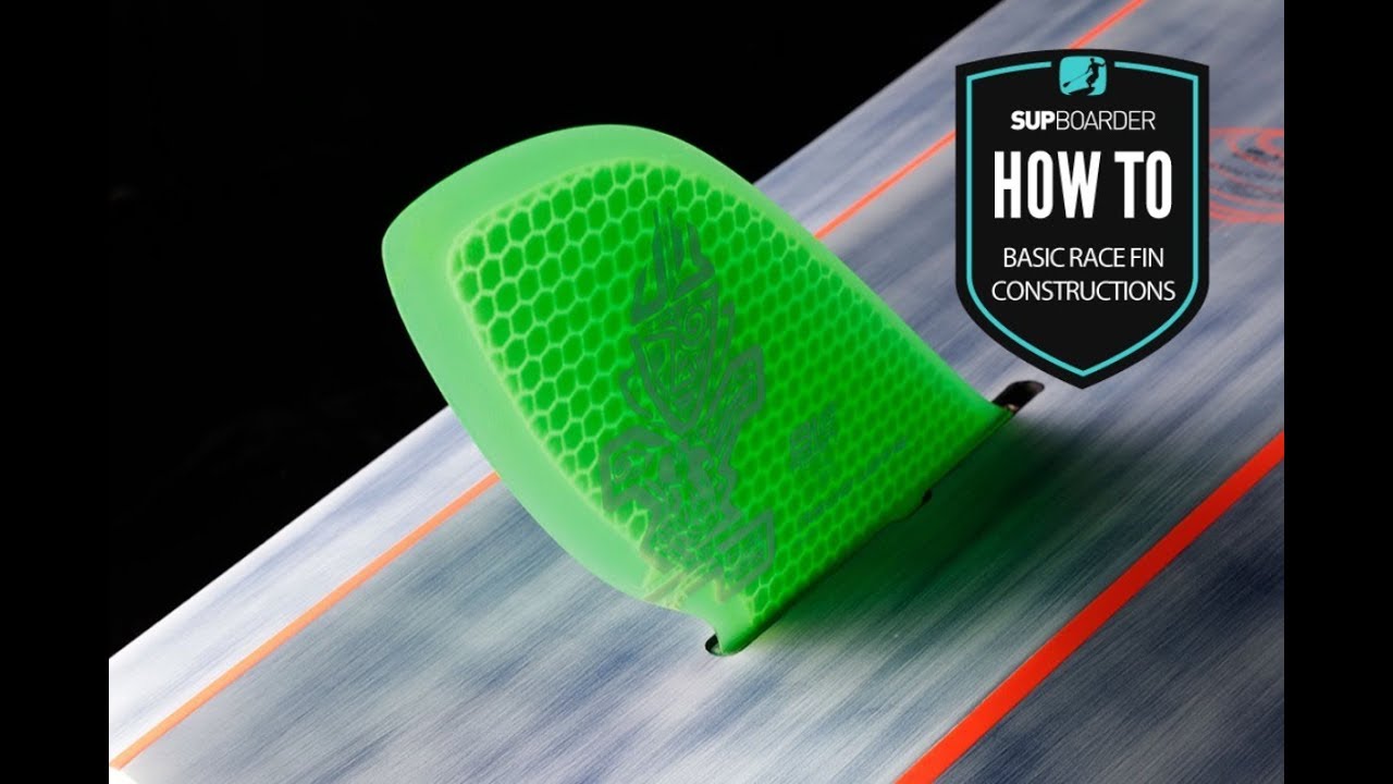 Basics on race fin constructions / How to SUP video with Ben Pye