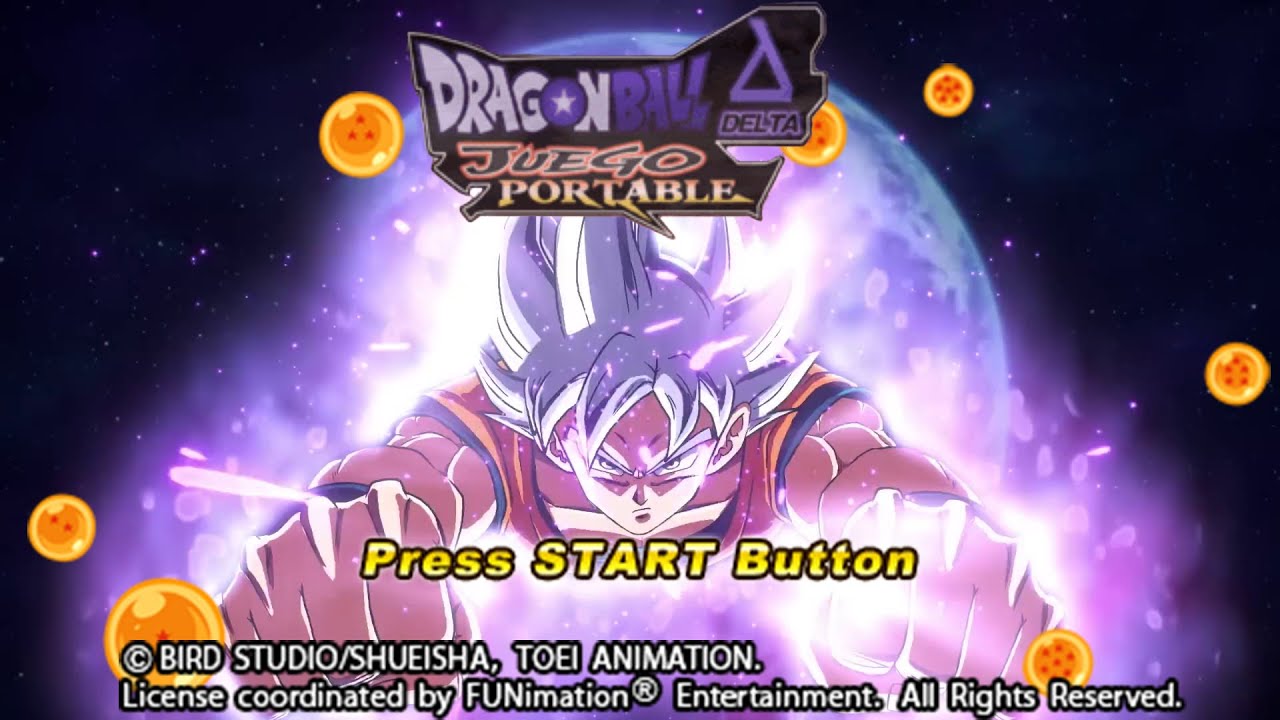 New Dragon Ball Delta Tenkaichi Tag Team DBZ TTT MOD PPSSPP ISO Beta