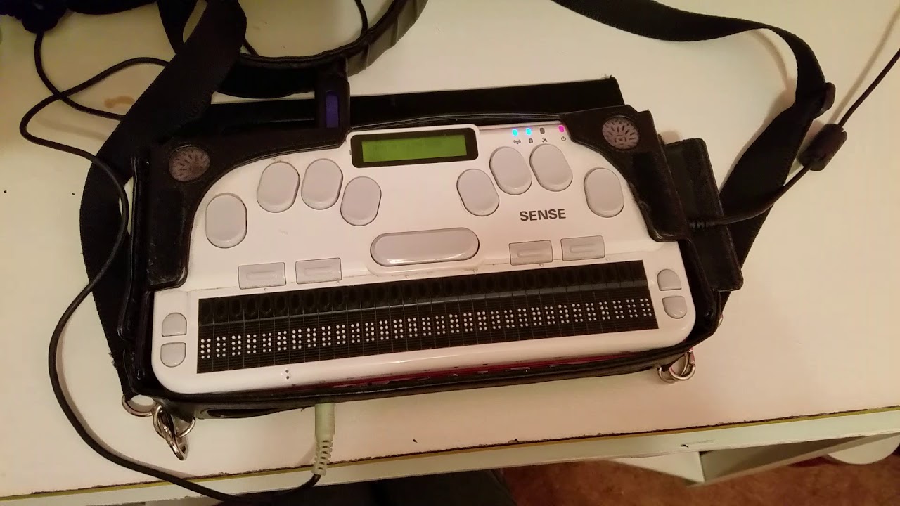 2019 PJ Demos Her Braille Sense U2 - Setting The Time ,and Date