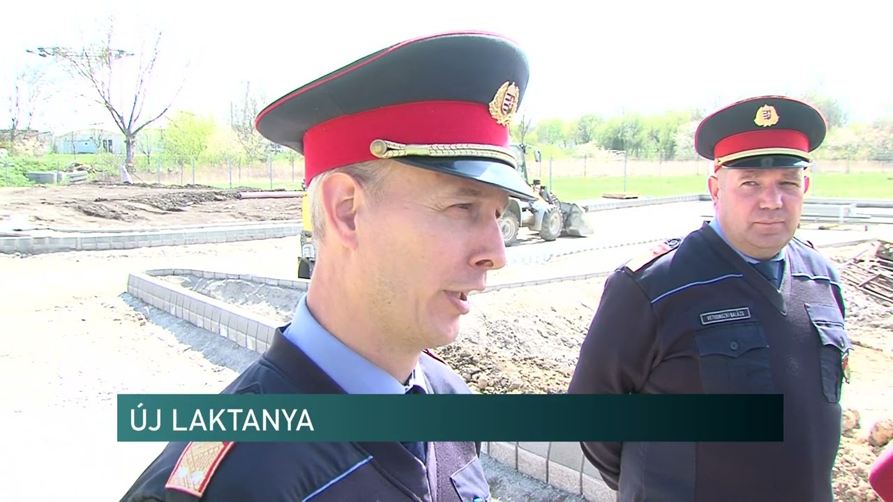 Épül az új pécsi tűzoltó laktanya