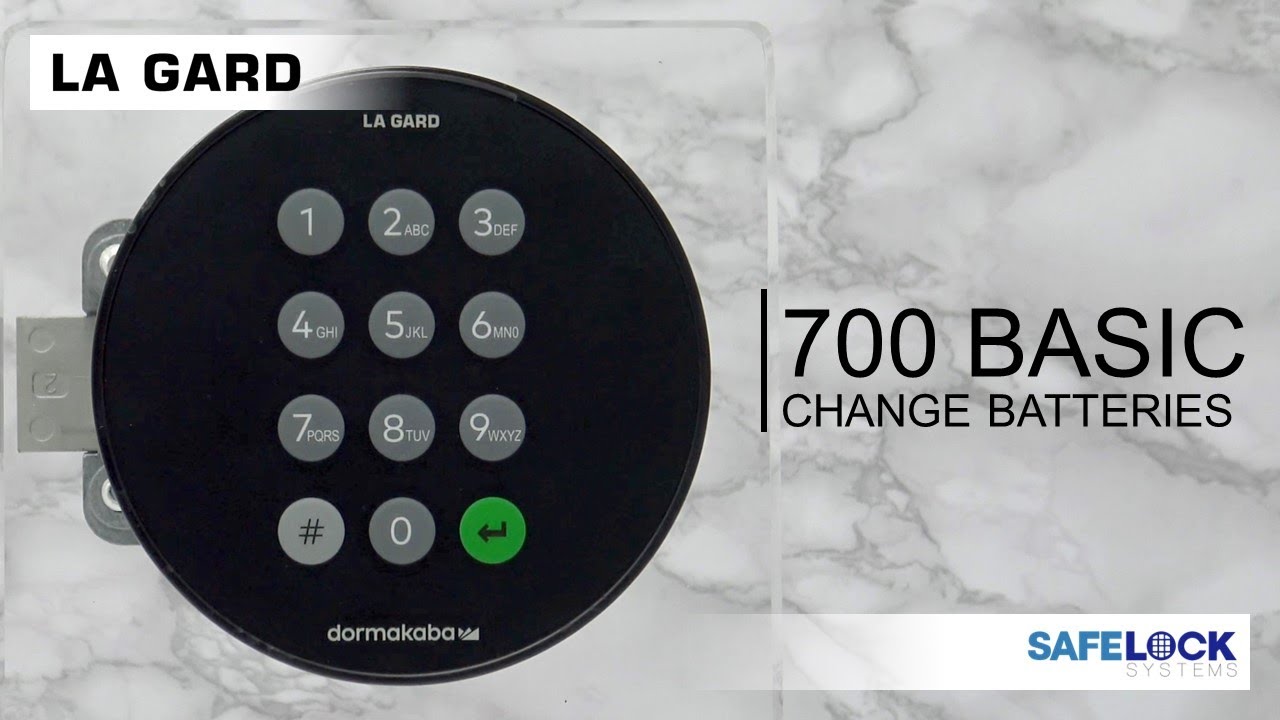 700 Basic - Change Batteries