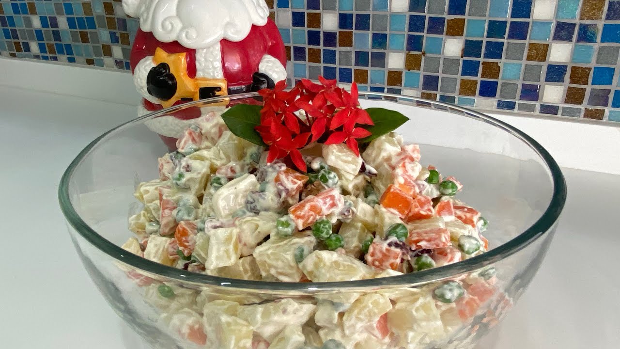 ENSALADA RUSA NAVIDEÑA